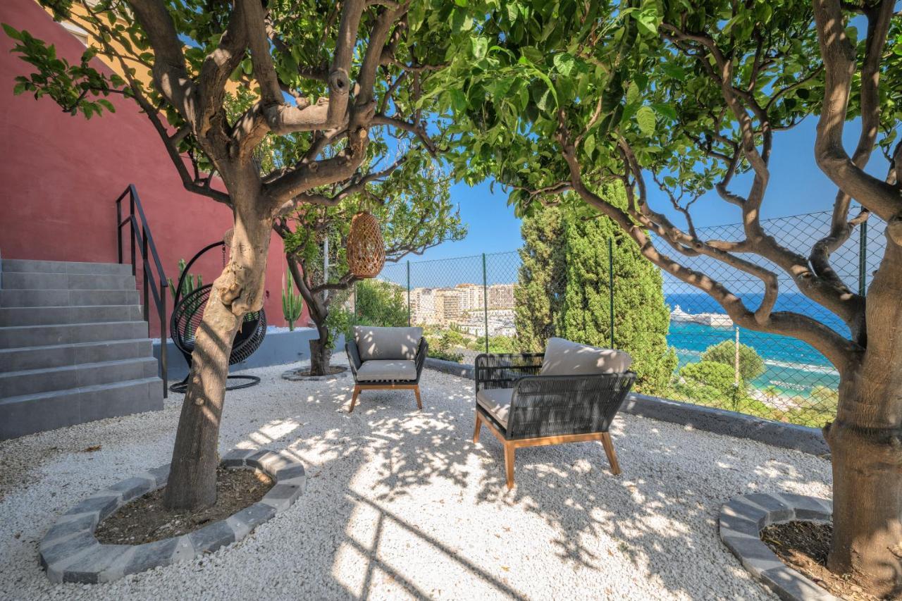 Proche Monaco, Vue Mer, Acces Plage Et Jardin Privatif Saint-Antoine  ภายนอก รูปภาพ