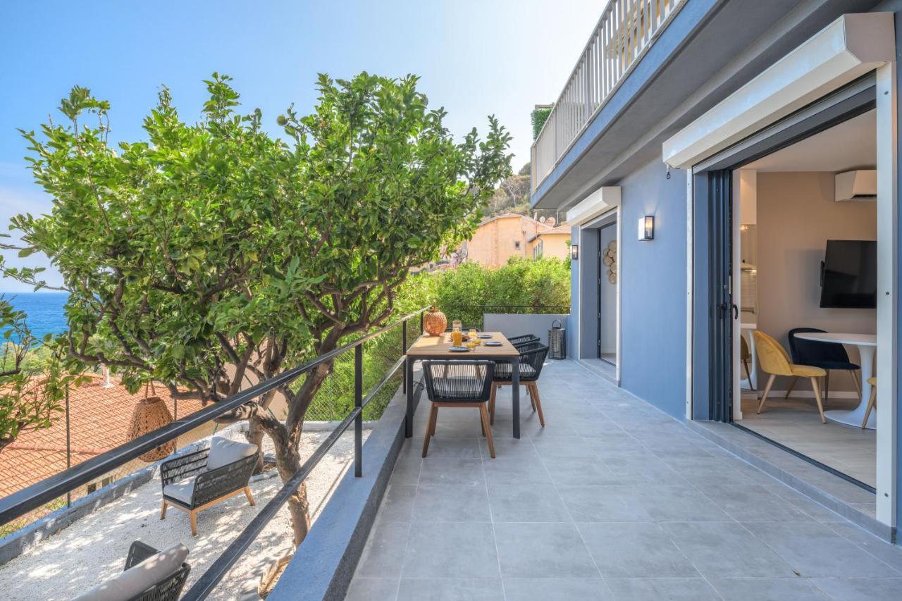 Proche Monaco, Vue Mer, Acces Plage Et Jardin Privatif Saint-Antoine  ภายนอก รูปภาพ