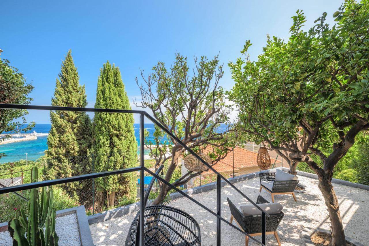 Proche Monaco, Vue Mer, Acces Plage Et Jardin Privatif Saint-Antoine  ภายนอก รูปภาพ