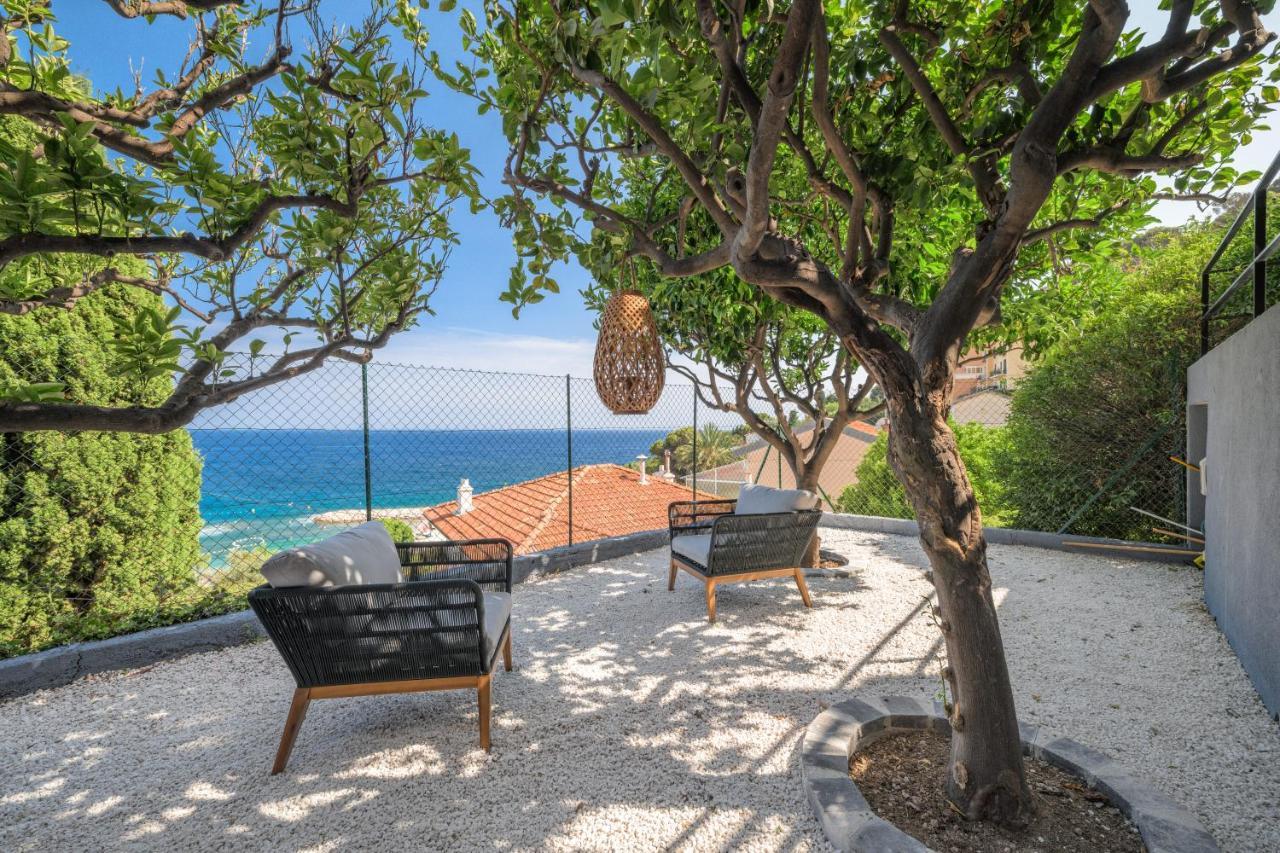 Proche Monaco, Vue Mer, Acces Plage Et Jardin Privatif Saint-Antoine  ภายนอก รูปภาพ